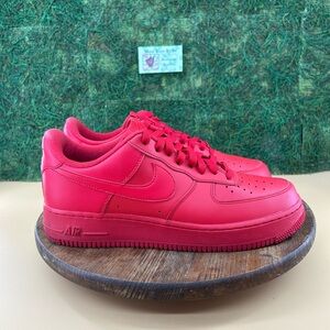 Nike Air Force 1 Bold Red Sneakers